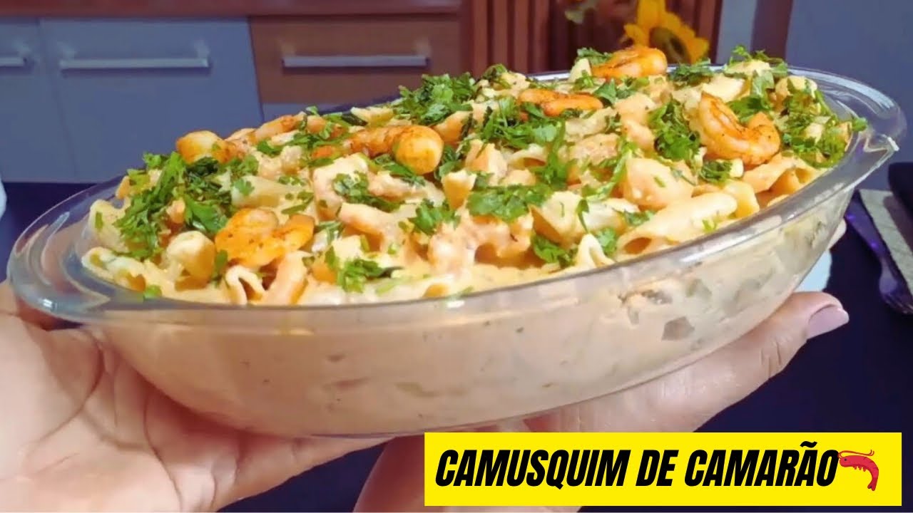 COMO fazer CAMUSQUIM de CAMARÃO 🍤 PARAENSE | Passo a Passo.