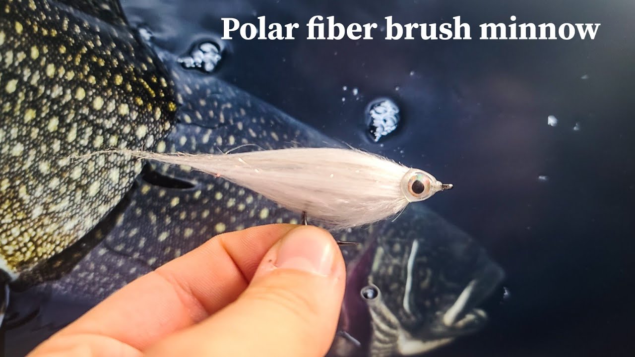 Polar fiber brush baitfish - Montage par Benoit Farcy