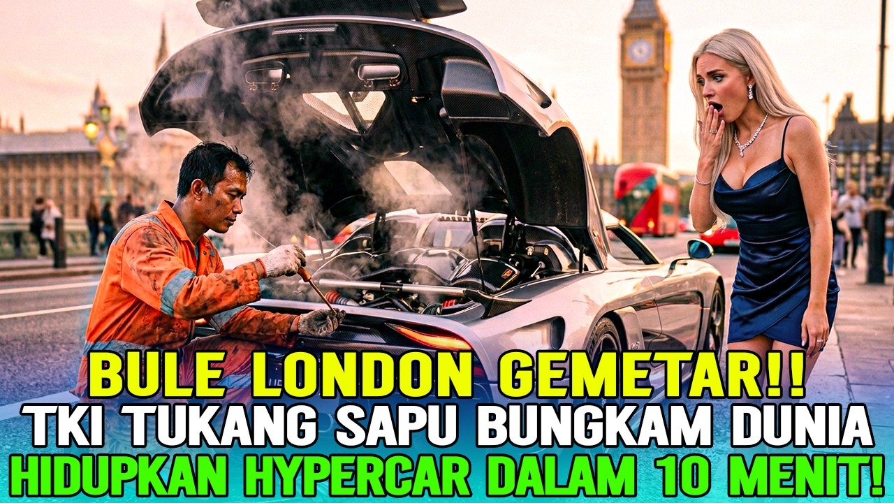 DIHINA SAMPAH‼️TKI Tukang Sapu Bongkar Mesin 150 Miliar Pake Obeng Karat, Ternyata Mantan Arsitek!?