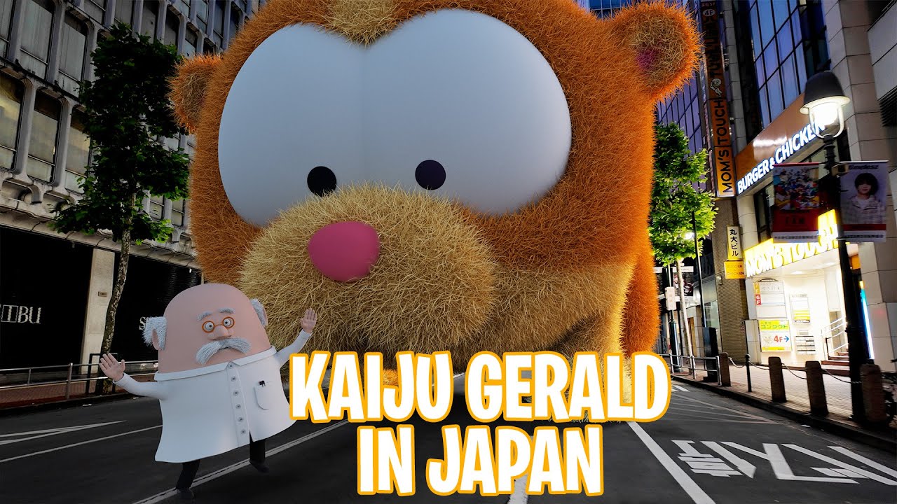 Over 389,500,000 VIEWS on YouTube SHORTS! 🥶😱😳Prof. Eggtop and Gerald's in JAPAN! #animation