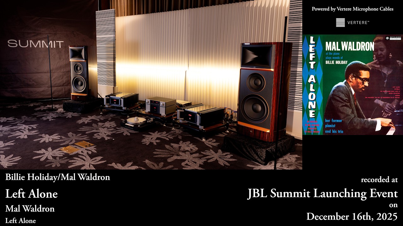Mal Waldron: Left Alone | JBL Summit MAKALU , Mark Levinson ML-50/No52/No5105
