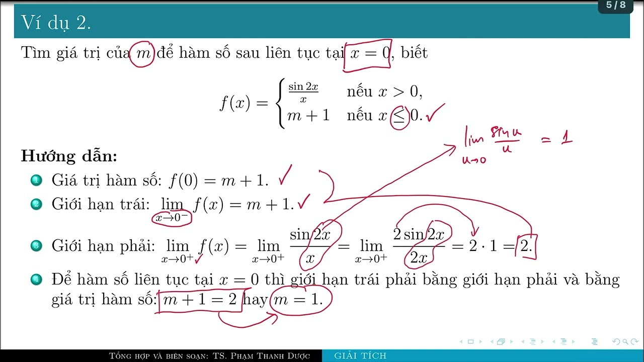 H3. HÀM SỐ LIÊN TỤC - TOÁN CAO CẤP