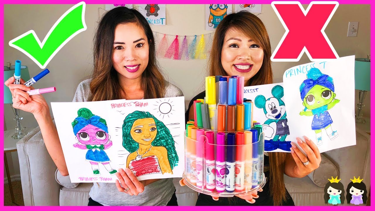 3 MARKER CHALLENGE!