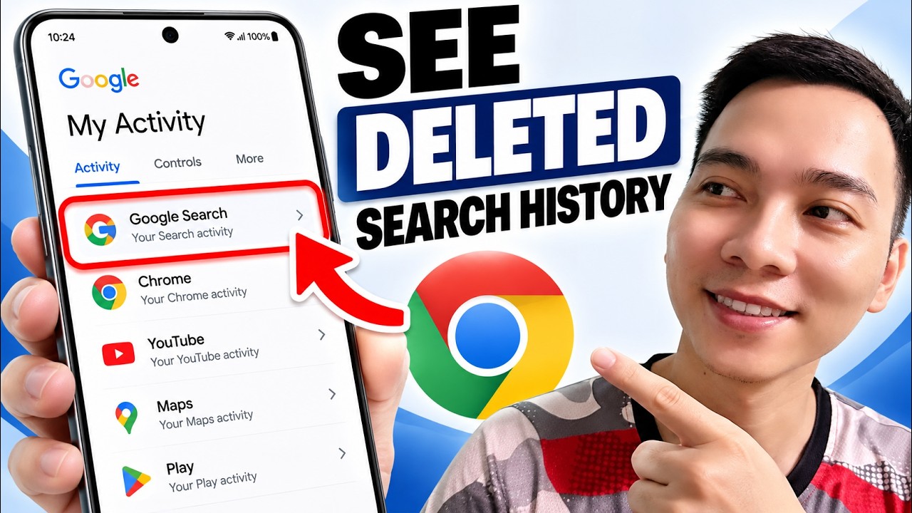 How To See Deleted Search History In Google Chrome