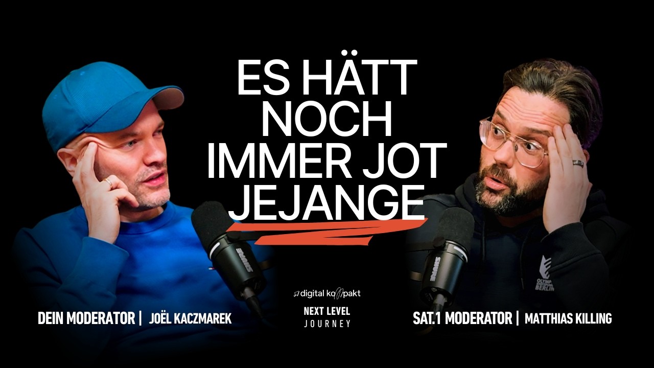 TV-Moderator Matthias Killing | Es h&auml;tt noch immer jot jejange