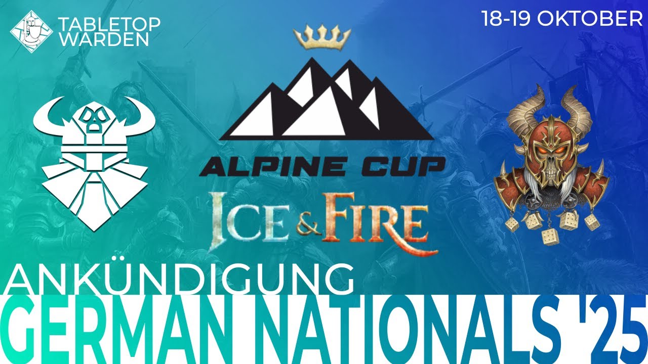 Ankündigung: ASoIaF:TMG German Finals 2025 - 18.-19. Oktober [DEU]