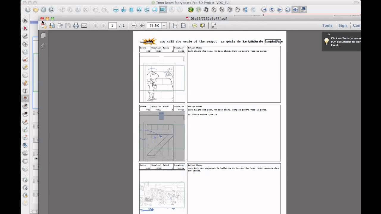 Export Options in Storyboard Pro & Storyboard Pro 3D