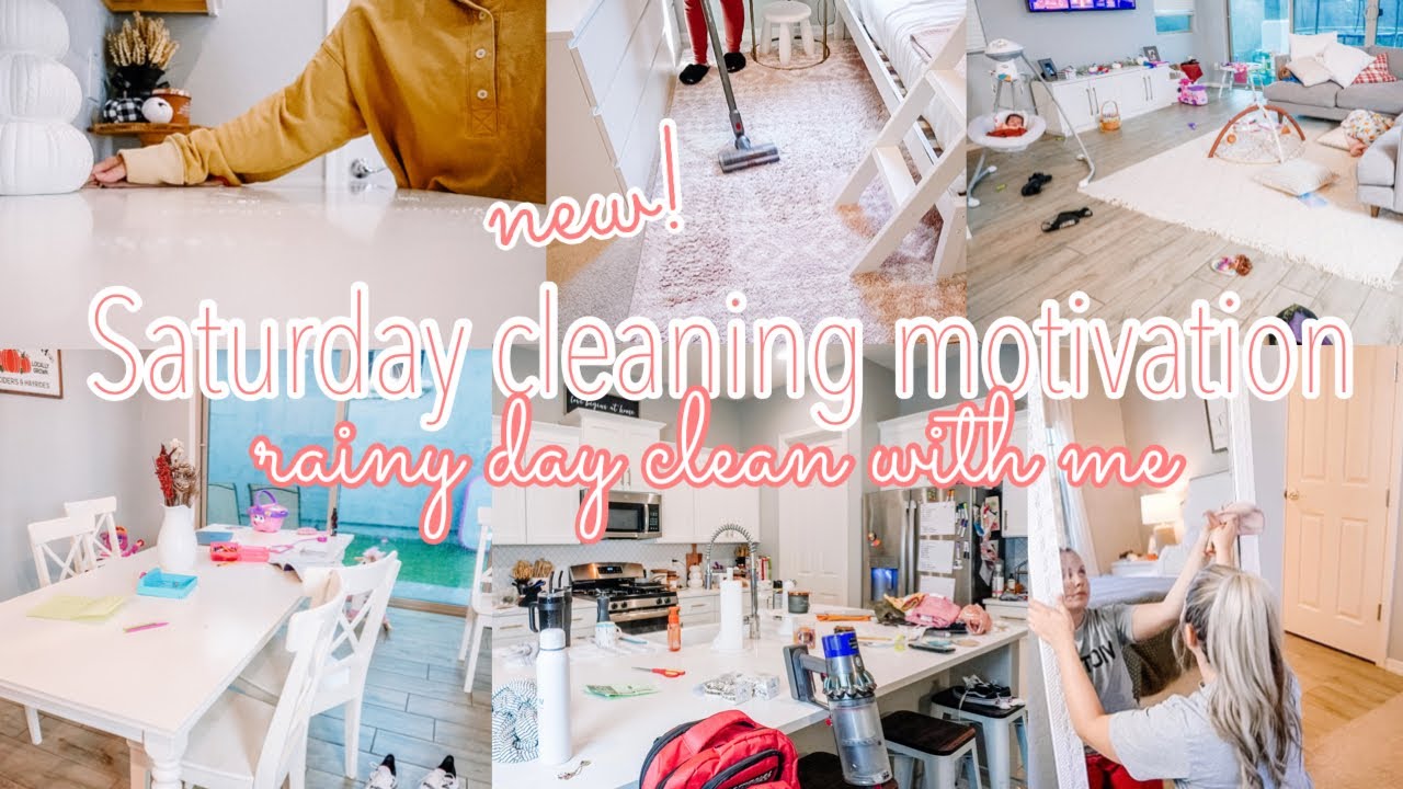 New ✨ SATURDAY CLEANING MOTIVATION || CLEAN WITH ME || SPEED CLEAN