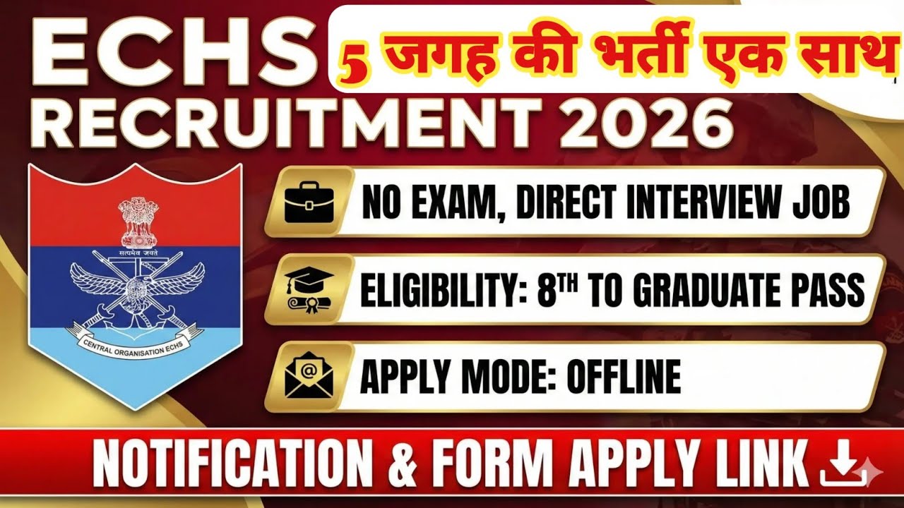 echs vadodara vacancy 2026|echs bhuj Vacancy 2026|echs kutch Recruitment 2026|echs raipur vacancy |