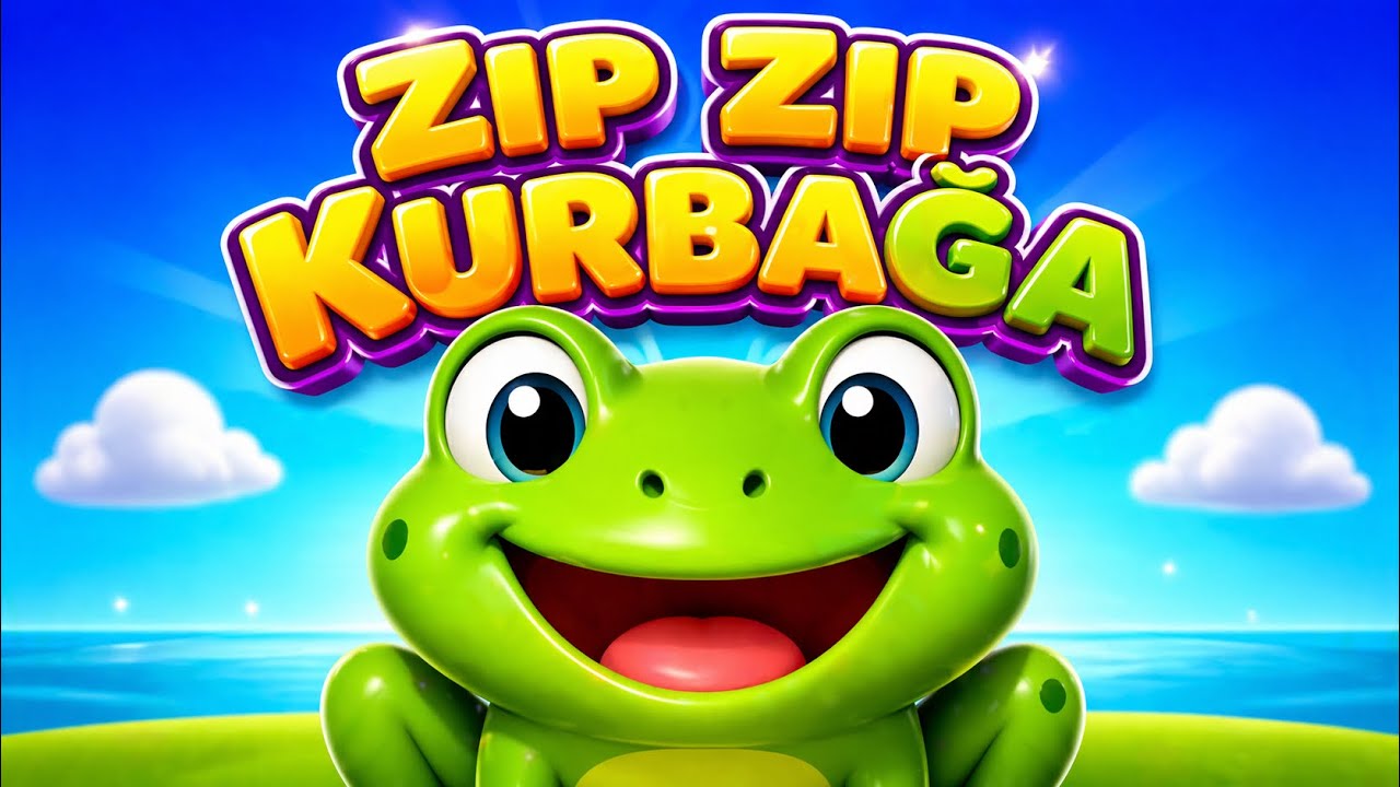 ZIP ZIP KURBAĞA 🐸 🎶 Eğitivi ve Eğlenceli Bebek ve Çocuk şarkısı - ZIP ZIP DÜNYA