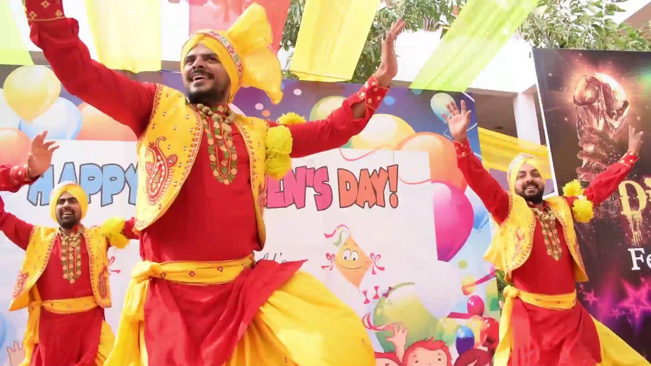 Att Chukni Bhangra | Saint MSG Glorious International School Sirsa | Live Bhangra Performance |