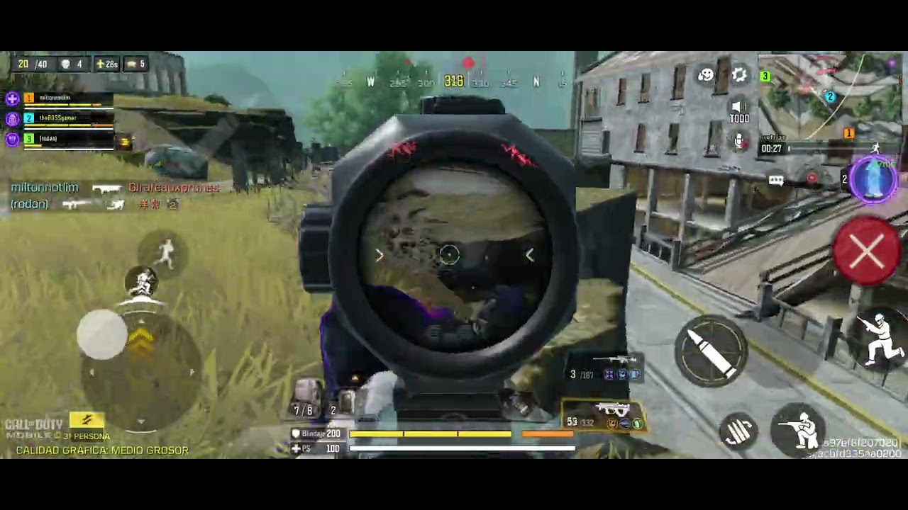 Alcatraz en COD #automobile #callofdutymobile #gameplay #games #game 