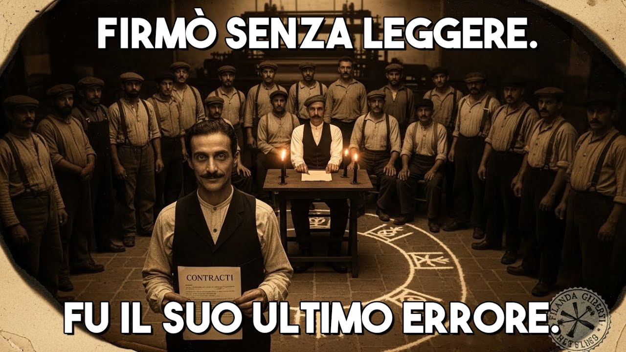 Il Contratto Segreto che Condannò il Padrone alla Morte Rituale (1903, Milano)