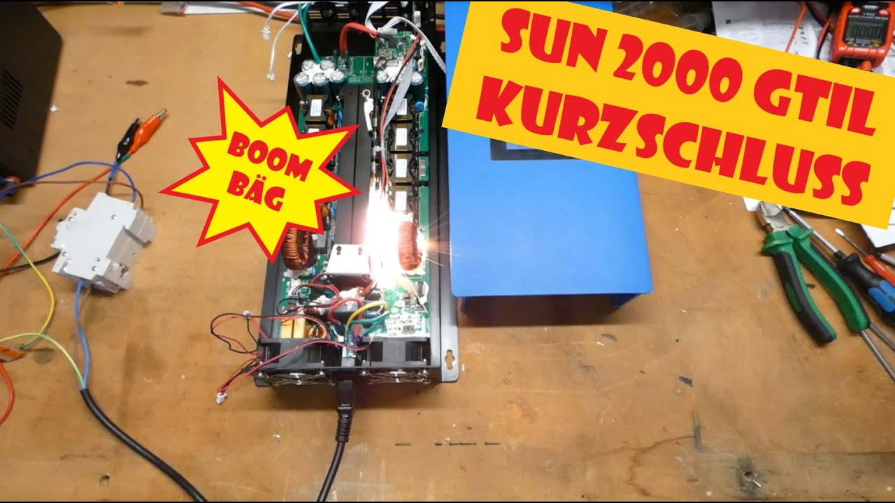 SUN2000 Grid Tie Inverter GTIL2 - Unterschiede zum SUN1000 und Reparatur