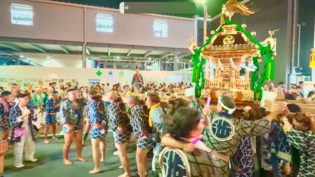 春日部夏祭り2024神輿パレード　Japan Walk 4K 2024.07.13