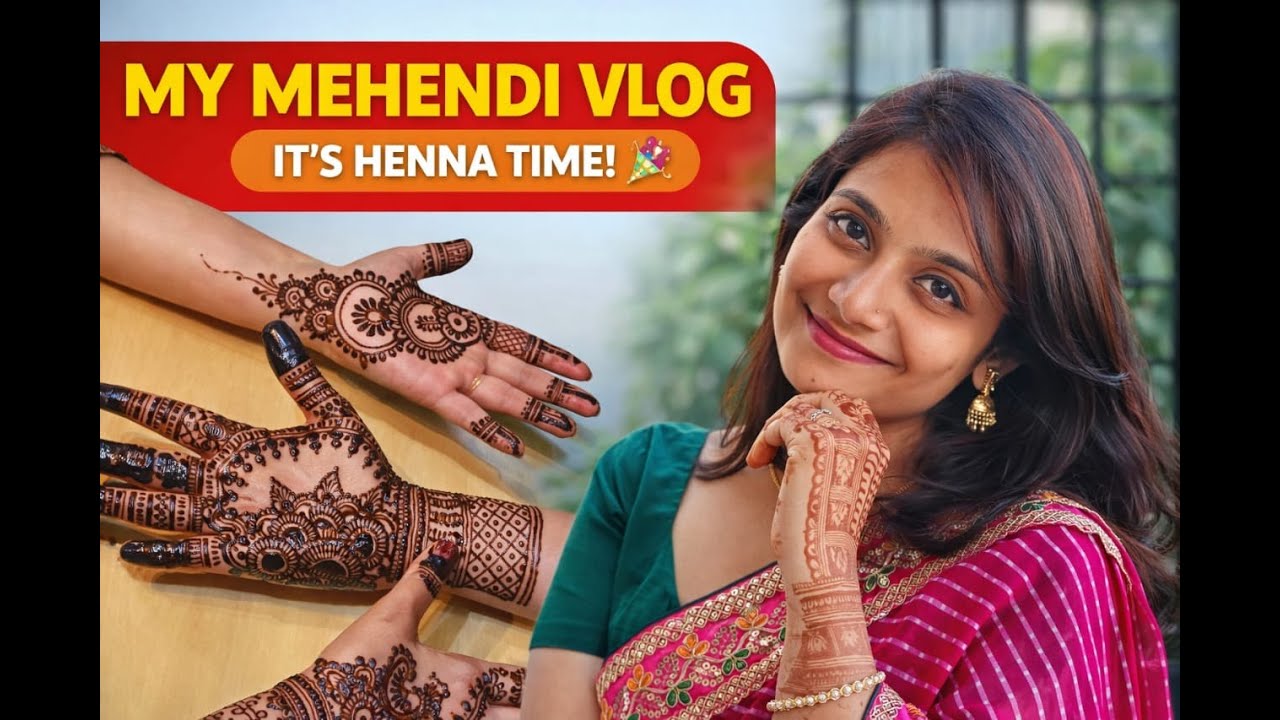 Staining My Palms: A Cozy Mehendi Vlog
