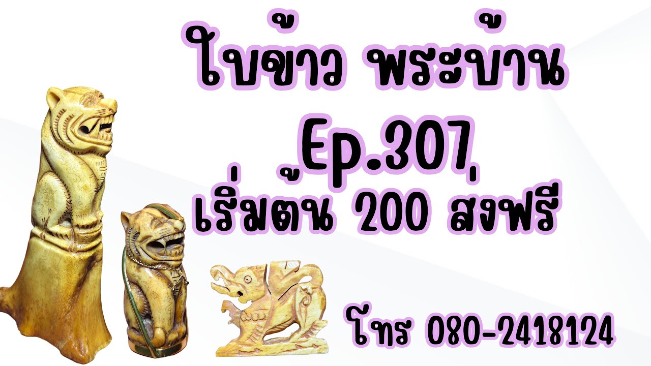 Ep.307 เริ่มต้น 200 ส่งฟรี โทร 080-2418124 #16ก.พ69