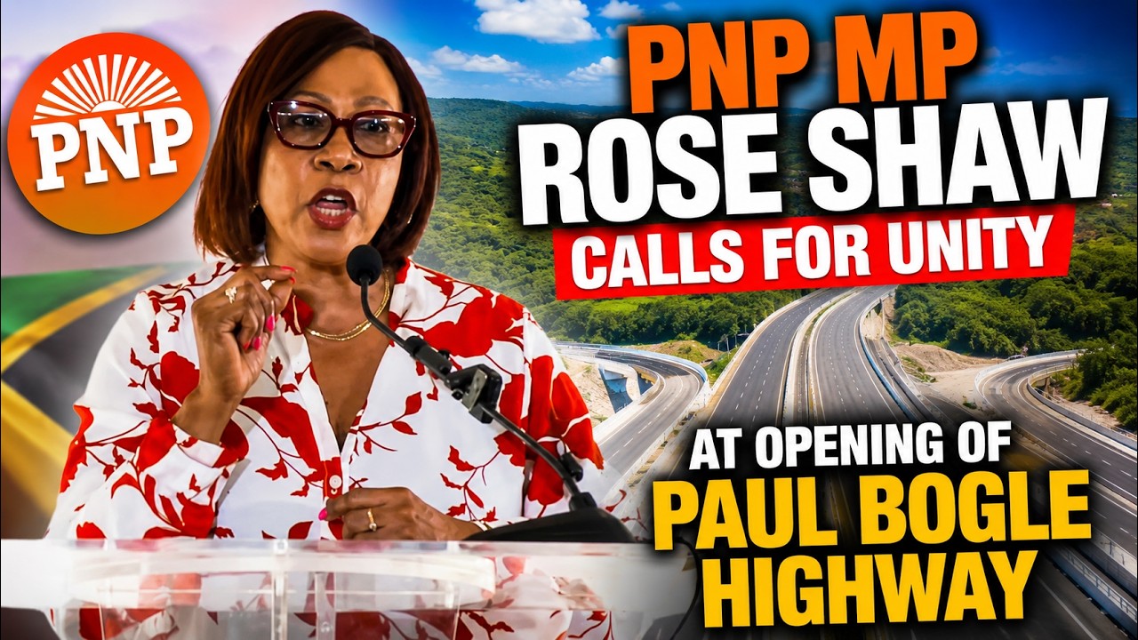 🚨MP ROSE SHAW SHOCKS EVERYONE AT PAUL BOGLE HIGHWAY CEREMONY