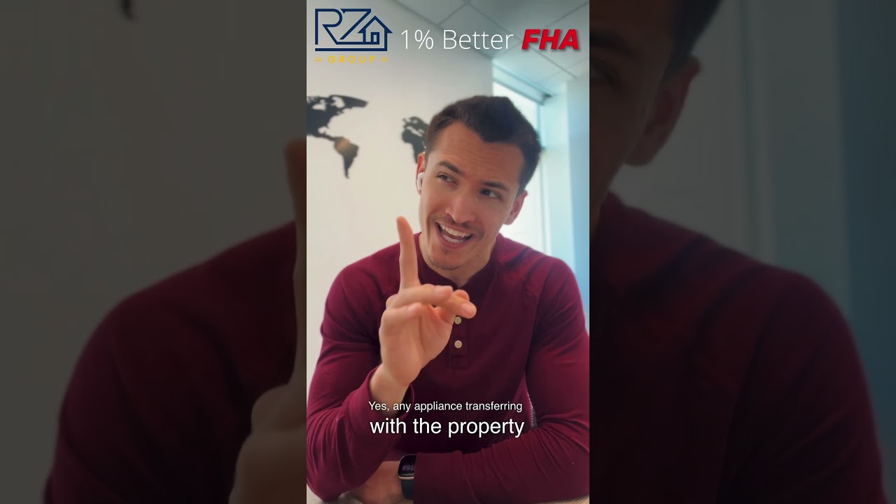 1% Better: (FHA) Appliances. Do they need to be operational? #realestate #lendingtips #1better