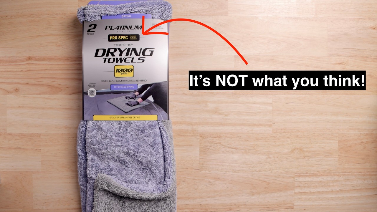 Walmart Twisted Loop Microfiber Drying Towels (PLATINUM Series Pro)! | Sneaky Scam?