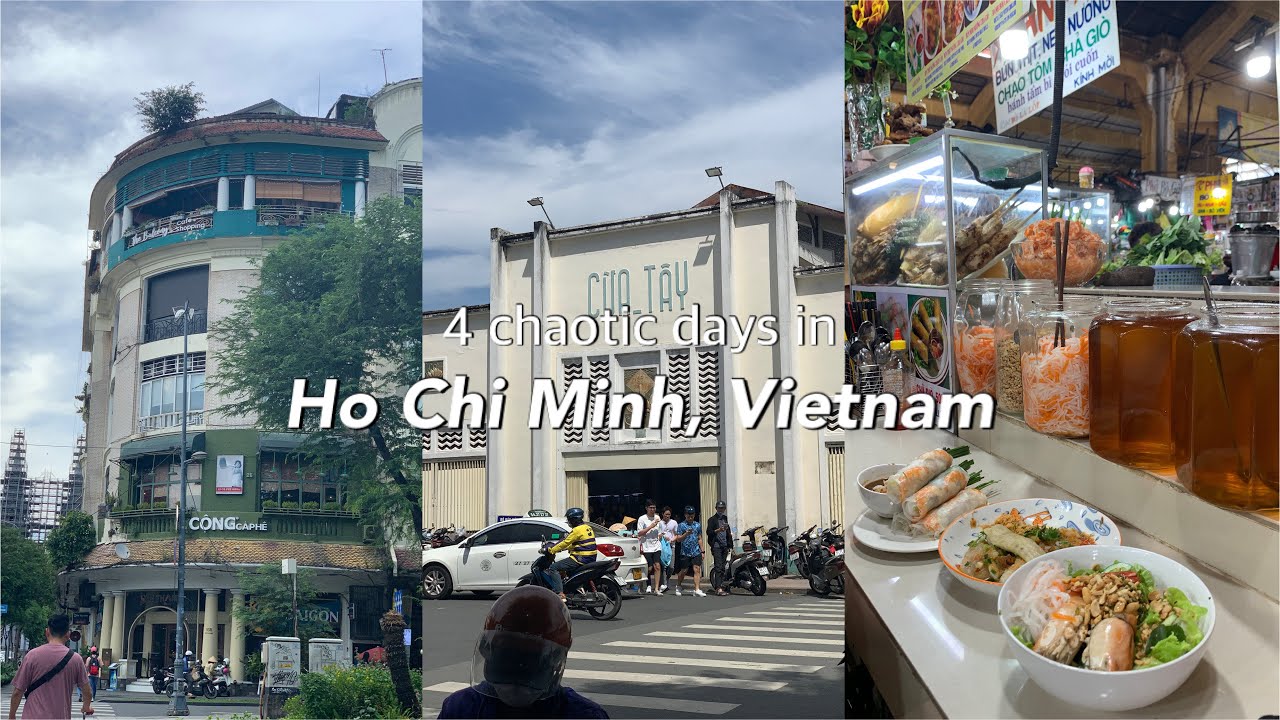Eating & cafe hopping in Ho Chi Minh, Vietnam 🇻🇳 A Chaotic Travelog (w/ address in description)
