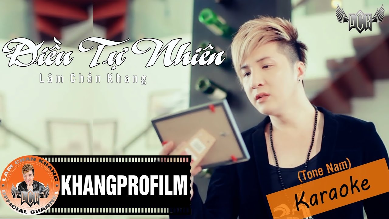 KARAOKE ĐIỀU TỰ NHIÊN ( TONE NAM ) | BEAT GỐC | LÂM CHẤN KHANG