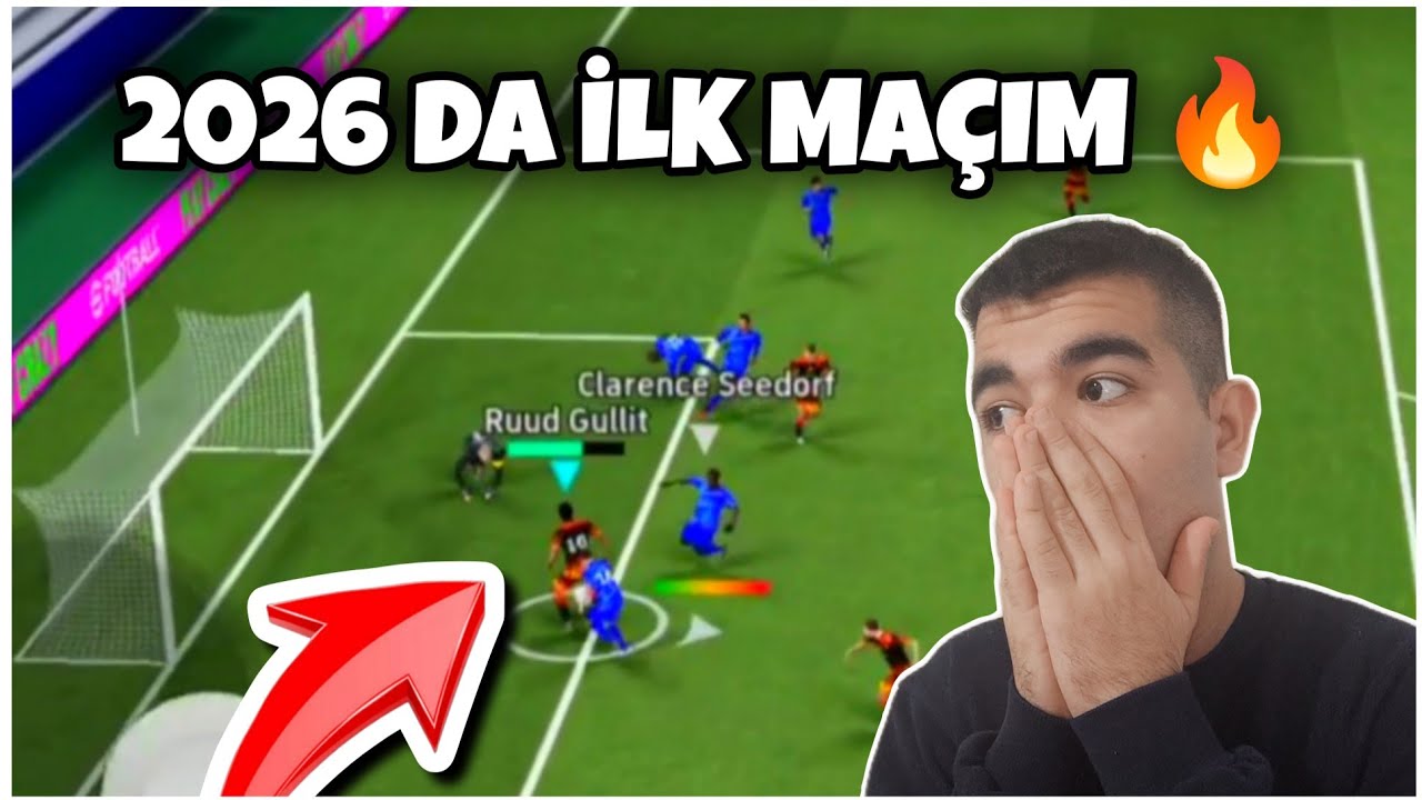 2026 DA İLK MAÇIMI YAPTIM! 4312 İLE SAHADAYIZ 🔥 - (eFootball 2026 Mobile)