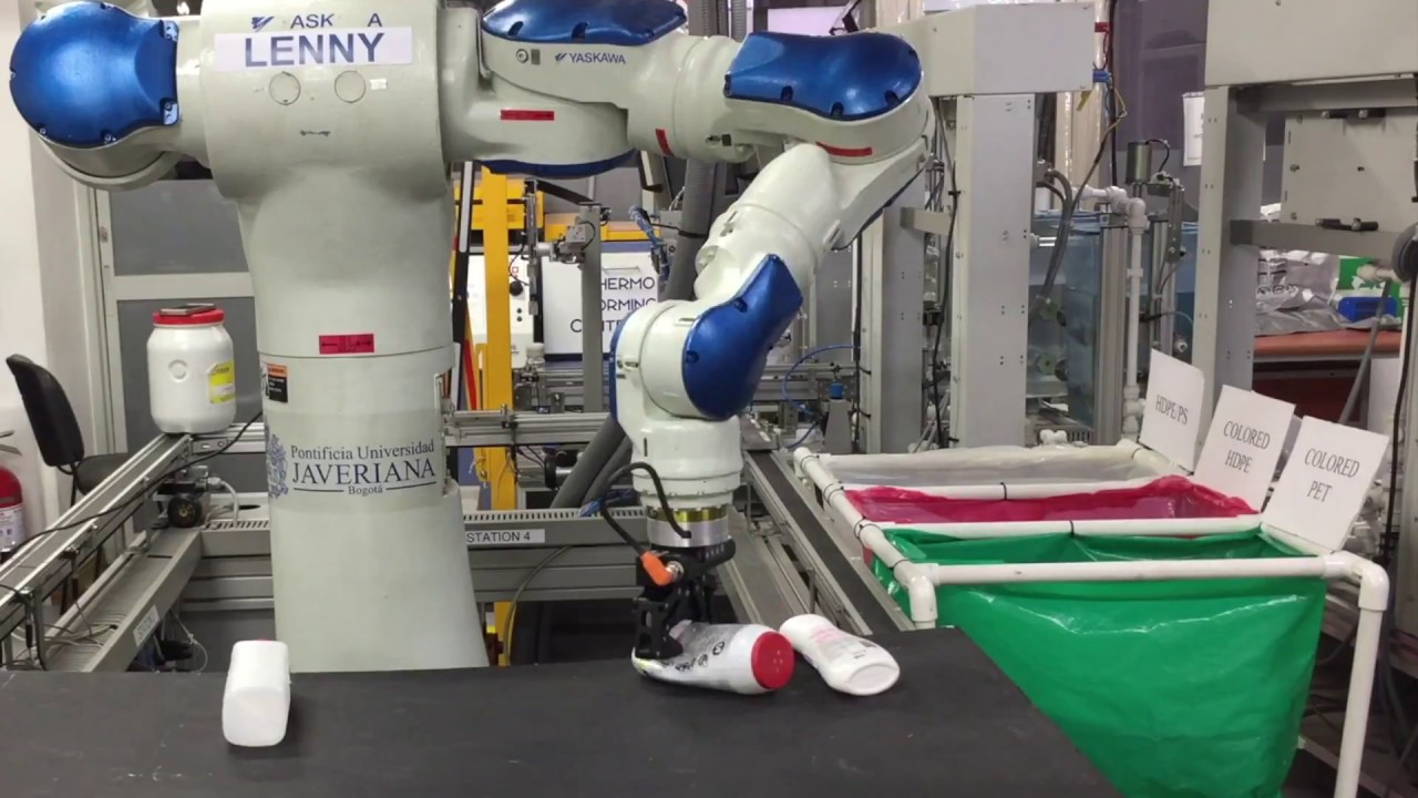 An Industrial Robot for Improving the Informal Waste Recycling Sector