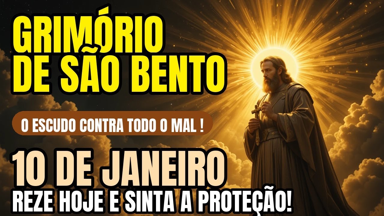 📿 Oração de São Bento que expulsa ataques e ilumina seu caminho