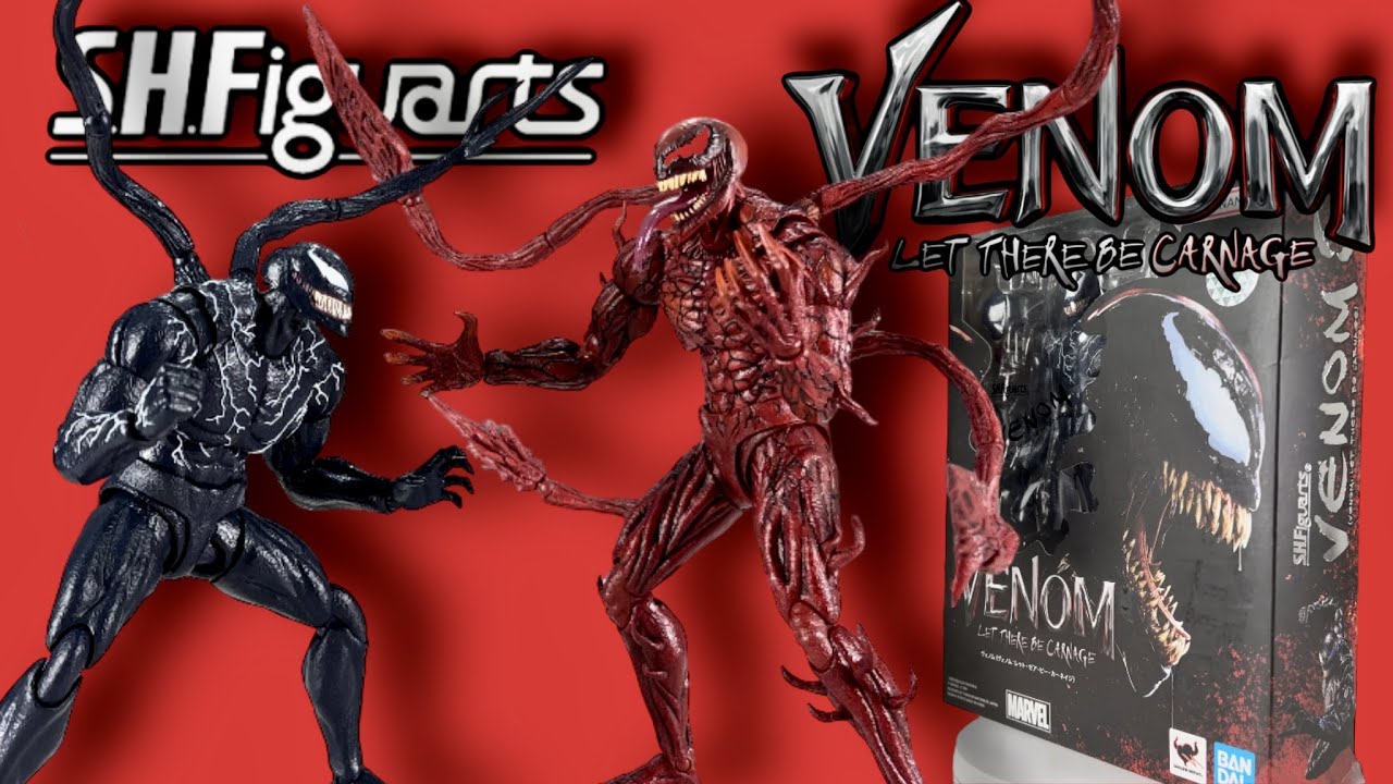 🚀 VENOM vs Carnage de S.H.Figuarts | BANDAI | GUHOVERSO