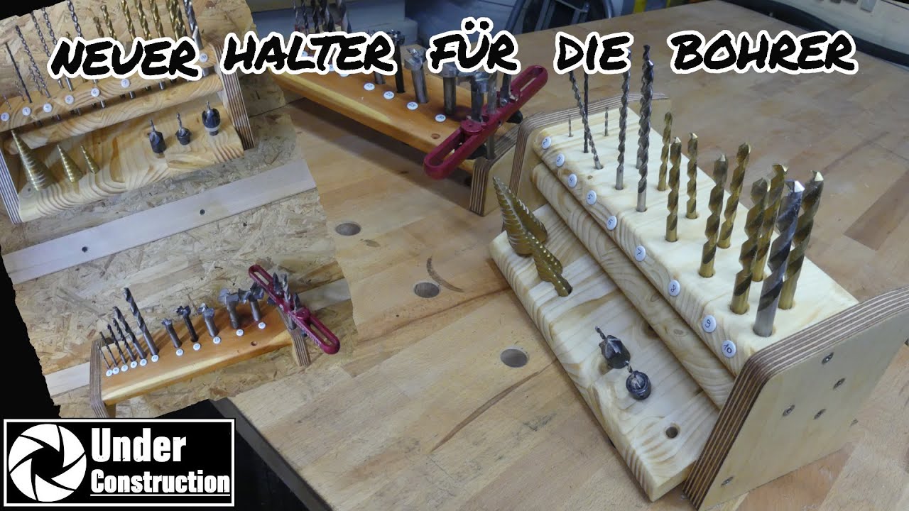 French Cleat Halter für die Bohrer & endlich Platz für Sticker