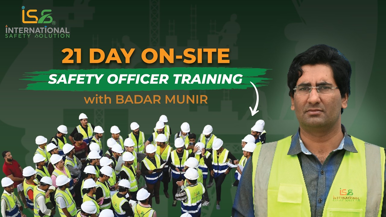 Best Safety institute in Pakistan || Practical Training of HSE || International Safety Solution