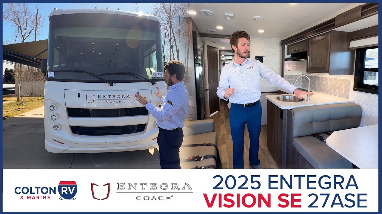 2025 Entegra Vision SE 27ASE Class A Motorhome Tour