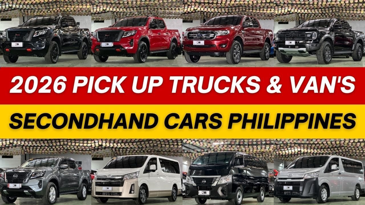 2026 Pick Up Trucks and VAN'S For Sale | Second Hand Cars Philippines