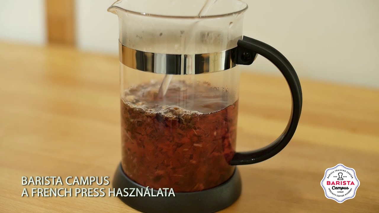 Barista Tanfolyam - Filter kávé: Frenchpress