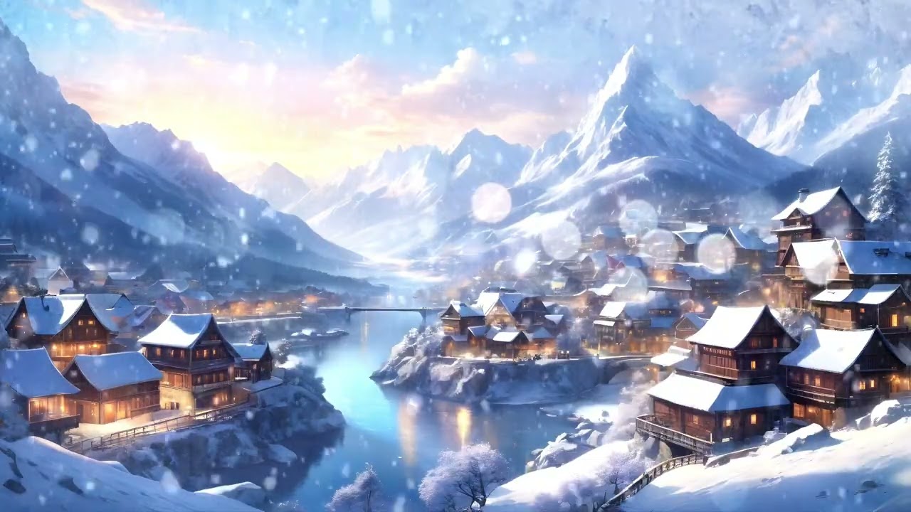 Snowfall at Highspire | Chill Lo-Fi Beats for Study, Focus & Relaxation