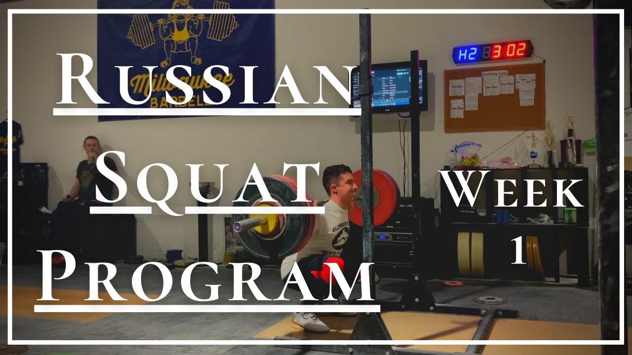THIS IS EASY?? - Russian Squat Program Week 1