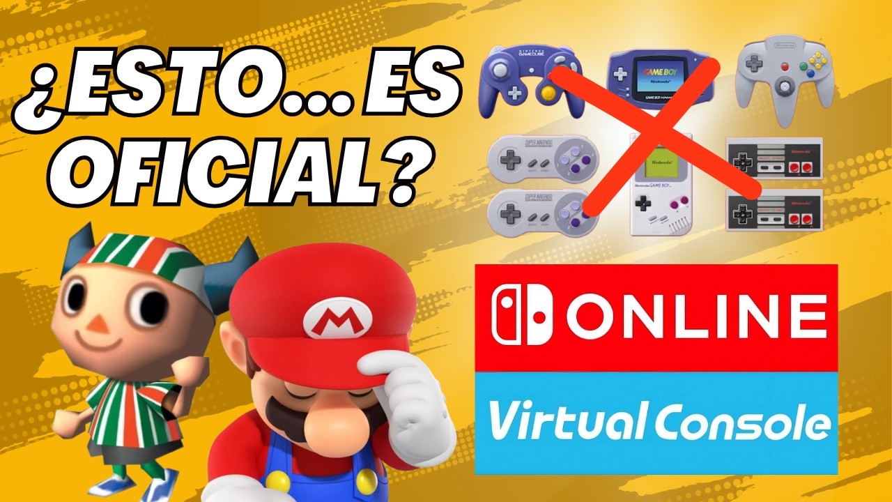La EMULACIÓN OFICIAL de Nintendo siempre fue MALA