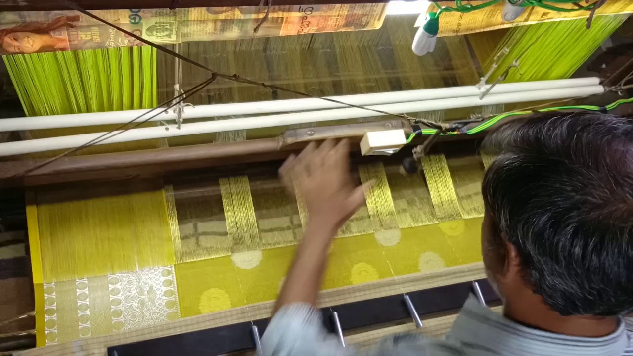 CYCLE HANDLOOM BUTTA MECHINE