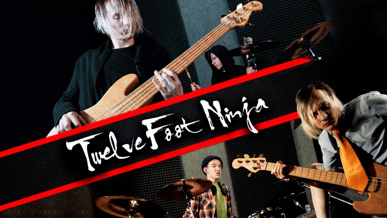 Twelve Foot Ninja - One Hand Killing (bass and drums cover)