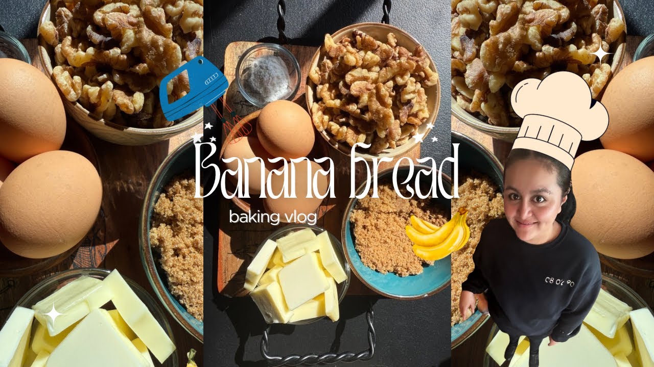 Baking vlog : Banana bread 