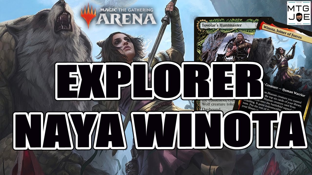 NAYA WINOTA EXPLORER GAMEPLAY | MTG Arena Explorer / Pioneer | Magic the Gathering
