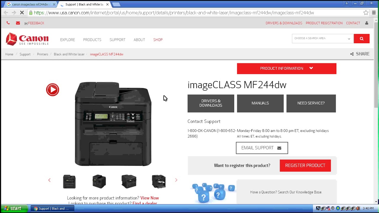 canon imageclass mf244dw