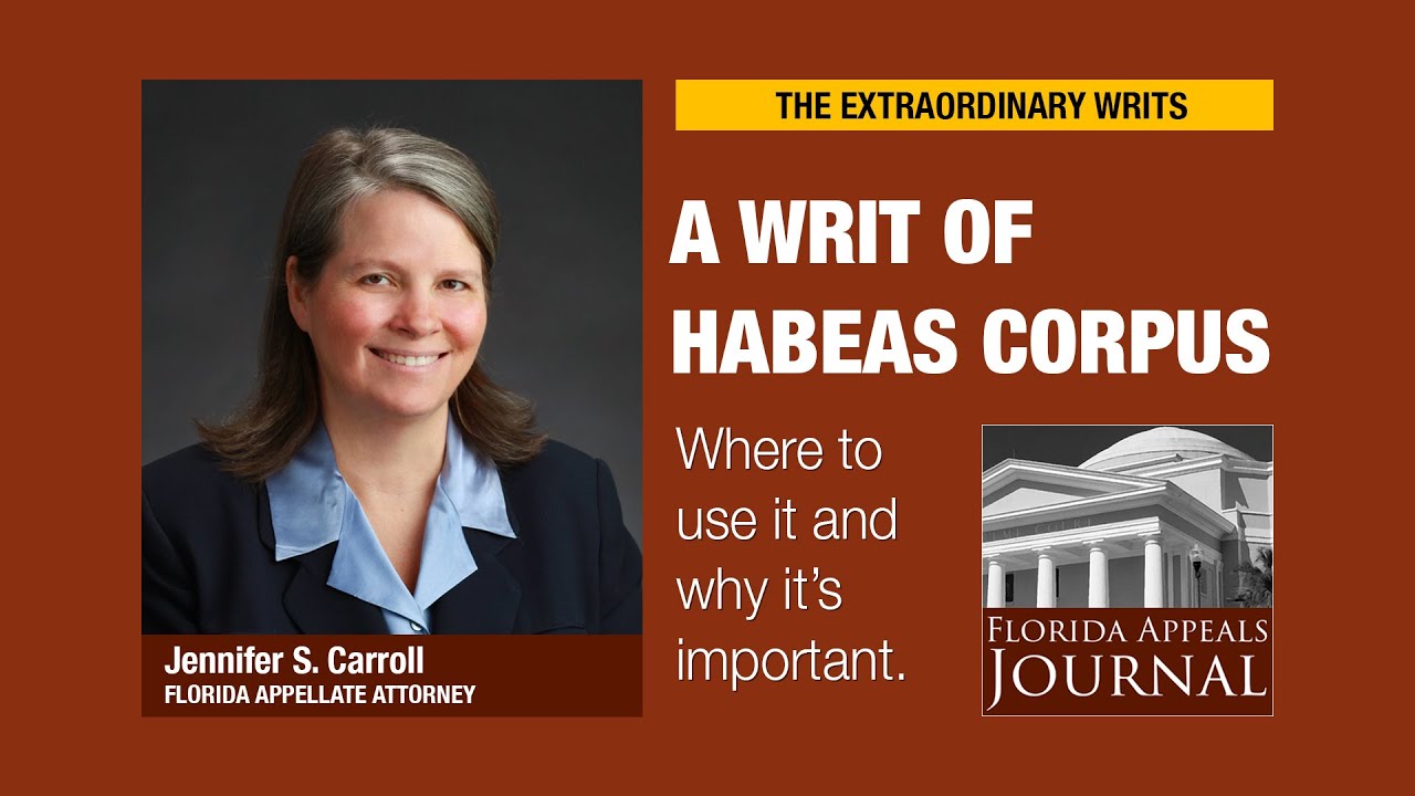 Writ of habeas corpus: What it is and when to use it
