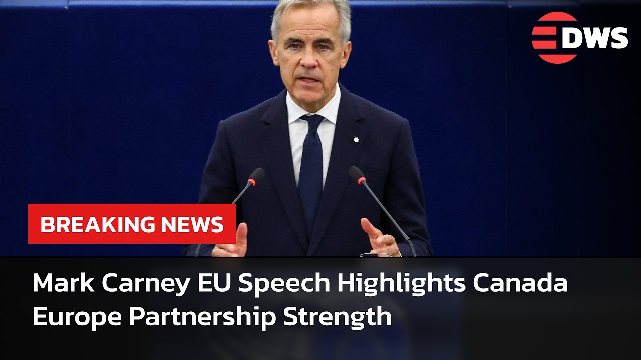 FULL: Canadian PM Mark Carney Delivers Powerful Speech At European Parliament In Strasbourg | AC14