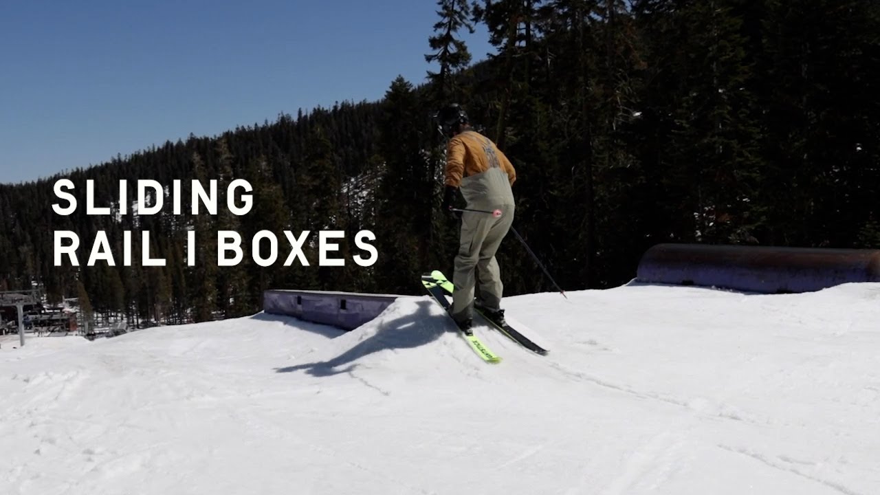 Fischer Alpine I Learn how to Slide a Box in the Park on Skis with these Helpful Tips