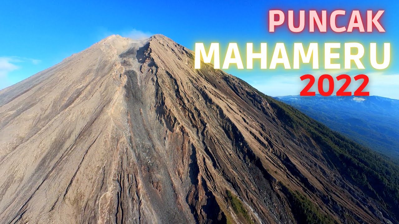 Terbang ke PUNCAK MAHAMERU pakai Drone RAKITAN !!! SEMERU SUDAH HIJAU SEKARANG !!!