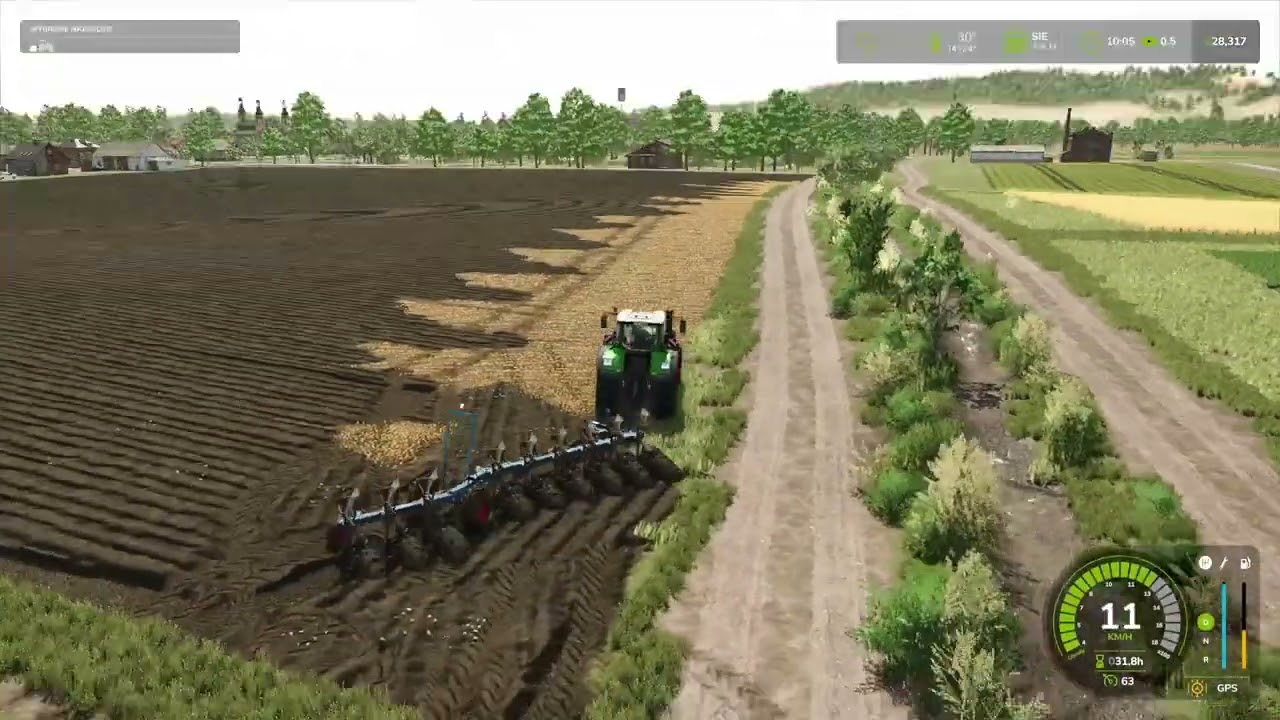 Od zera do milionera Zielonka #134 Farming simulator 25 timelapse @Lubelskiewoporze