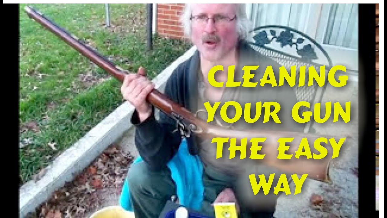 How to Clean a Black Powder Gun