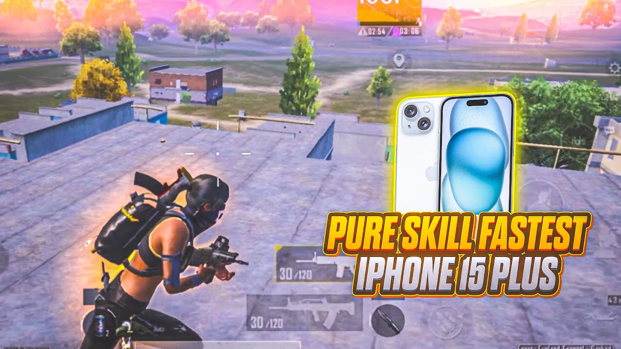 Pure Skill 😱 Fastest 1v4 Clutches | BGMI iPhone 15